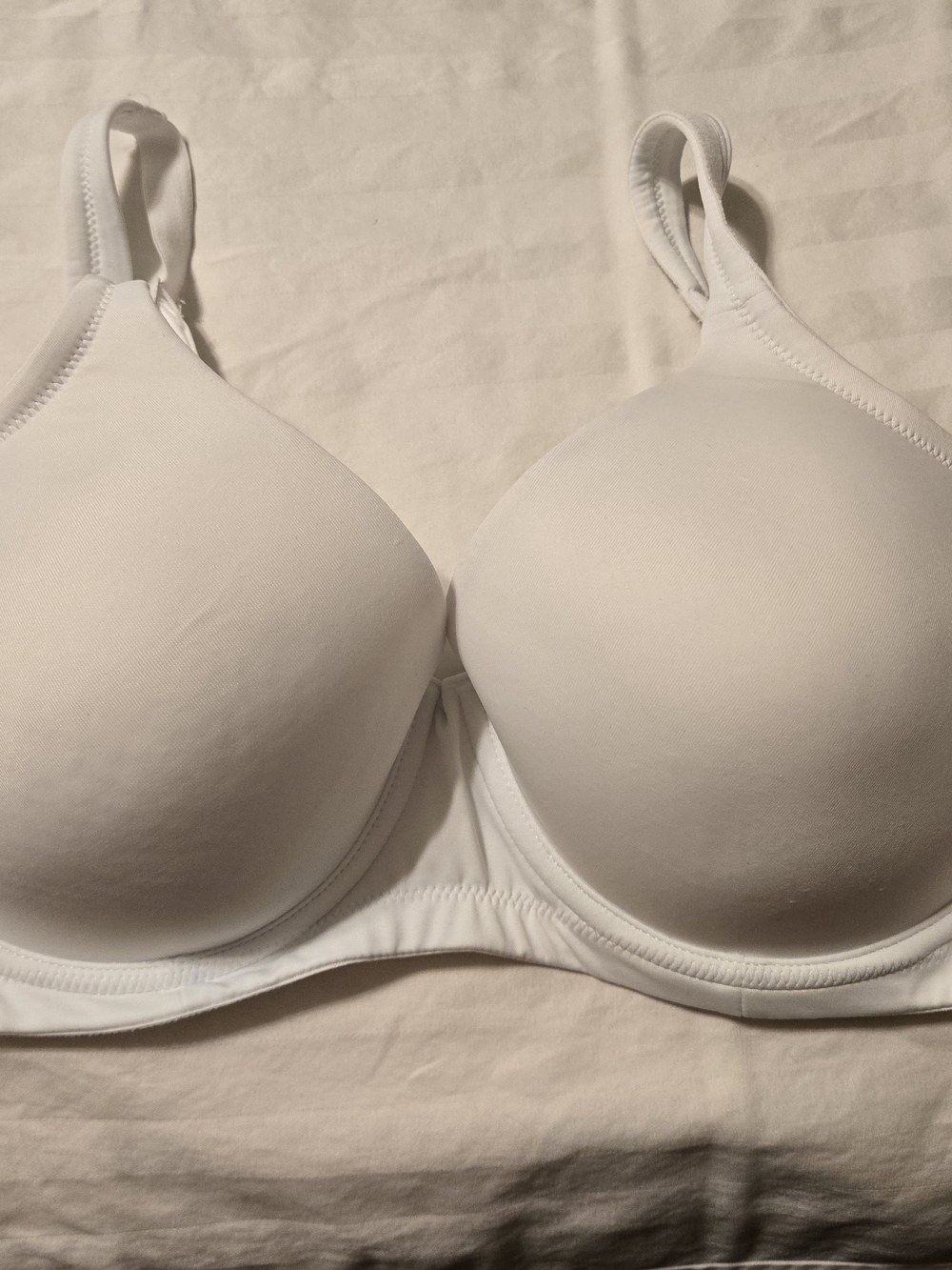Leading Lady Brigitte White Underwire Bra Size 46A